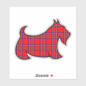 スコティッシュテリアステッカー シール (シート)