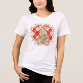 スコティッシュテリアタータン トライブレンドＴシャツ (正面)