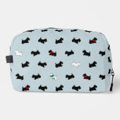 スコティッシュテリアトイレタリーバッグ ドップキット (正面)