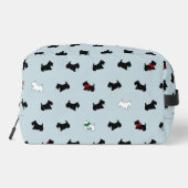 スコティッシュテリアトイレタリーバッグ ドップキット (裏面)