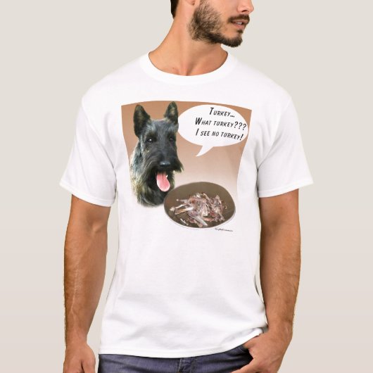 スコティッシュテリアトルコ Tシャツ (正面)