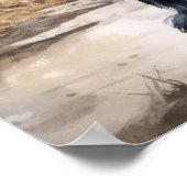 スコティッシュテリアドッグアートプリントポスター ポスター (角)