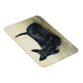 スコティッシュテリアドッグアートマグネット マグネット (右側)