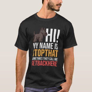 スコティッシュテリアドッグパピズオーナー恋人 Tシャツ