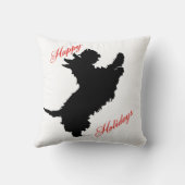 スコティッシュテリアハッピーホリデイズ クッション (裏面)