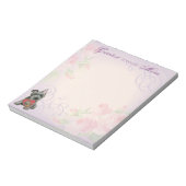 スコティッシュテリアハートママメモ帳 ノートパッド (回転)