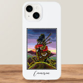 スコティッシュテリアバグパイズキルトドッグ名前をカスタムする Case-Mate iPhoneケース