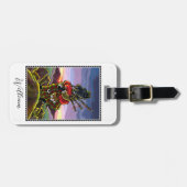 スコティッシュテリアバグパイプキルドッグカスタム ラゲッジタグ (正面横)