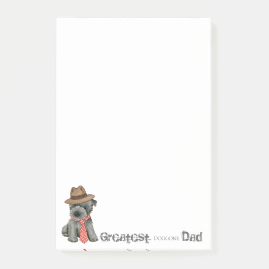 スコティッシュテリアパパポストイットノート ポストイット (正面)