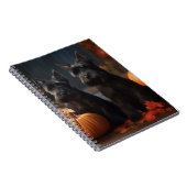 スコティッシュテリアパピーオータムデライトカボチャ ノートブック (右側)