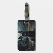 スコティッシュテリアパンプキンスハロウィーン怖い ラゲッジタグ (裏面縦)