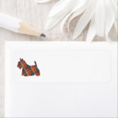 スコティッシュテリアブキャナンタータンチェック ラベル (インサイチュ)