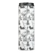 スコティッシュテリアブラックトイル タンブラー (裏面)