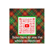 スコティッシュテリアプレイドウィーパーソナライズされたラム ゴルフタオル