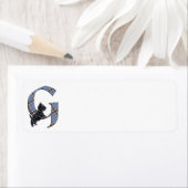 スコティッシュテリアモノグラムG ラベル (インサイチュ)