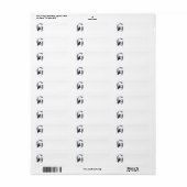 スコティッシュテリアモノグラムG ラベル (フルシート)