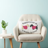 スコティッシュテリア幸福の枕 ランバークッション (椅子)