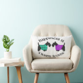 スコティッシュテリア幸福の枕 ランバークッション (椅子)