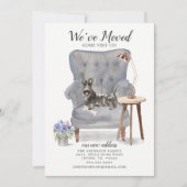 スコティッシュテリア引っ越しましたの移動告知 案内状 (正面)