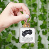 スコティッシュテリア形容認酒 – FEMALE キーホルダー (手)