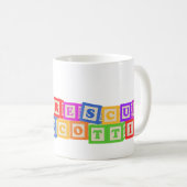 スコティッシュテリア救助隊 コーヒーマグカップ (正面右)