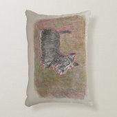 スコティッシュテリア枕 アクセントクッション (正面(垂直))