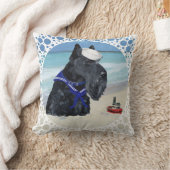 スコティッシュテリア枕 クッション (ブランケット)