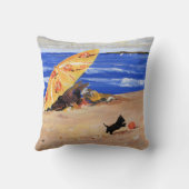 スコティッシュテリア枕 クッション (裏面)