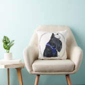 スコティッシュテリア枕 クッション (椅子)