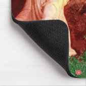 スコティッシュテリア3 – 座る天使 マウスパッド (コーナー)