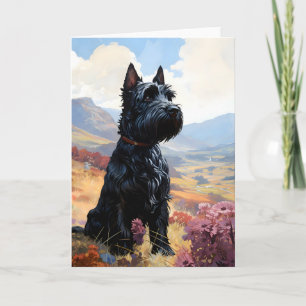 スコティッシュテリア カード