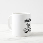 スコティッシュテリア ギラギラ 楽しい犬好きデザイン_1 コーヒーマグカップ (正面左)