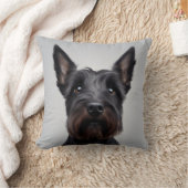 スコティッシュテリア クッション (ブランケット)