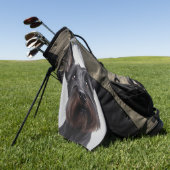 スコティッシュテリア ゴルフタオル (グリーン)