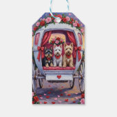 スコティッシュテリア バレンタインデー ギフトタグ (裏面)