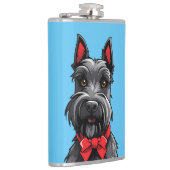 スコティッシュテリア フラスク (右)