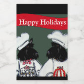 スコティッシュテリア フードラベル (シングルラベル)