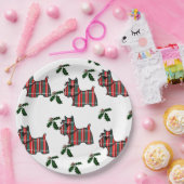 スコティッシュテリア ペーパープレート (パーティー)