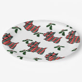 スコティッシュテリア ペーパープレート (アングル)