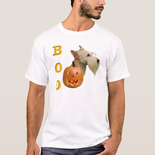 スコティッシュテリア(wheaten)ブー tシャツ (正面)