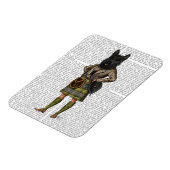 スコティッシュテリアin Kilt マグネット (左側)