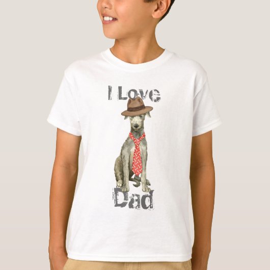 スコティッシュデアハウンドパパ Tシャツ (正面)