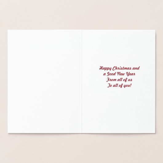 スコティッシュディアスタグインスノーハイランドグレンプリント 箔カード (内部)