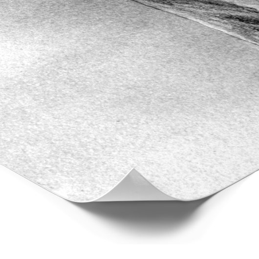 スコティッシュディアハウンドッグポートレート ポスター (角)