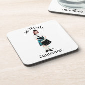 スコティッシュドラマー – ターコイズ コースター (左側)