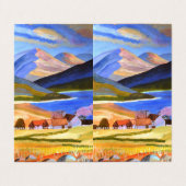 スコティッシュハイランズの名刺を折りたたんだ 名刺 (外部フラット)