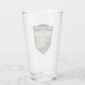 スコティッシュハイランズスコットランド旅行ヴィンテージ タンブラーグラス (裏面)