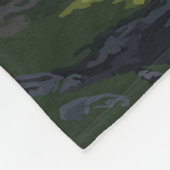 スコティッシュハイランズスコットランド旅行ヴィンテージ フリースブランケット (角)