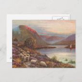 スコティッシュハイランズレイク ポストカード (正面/裏面)