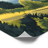 スコティッシュハイランズ統一されたキングダムトラベル ポスター (角)